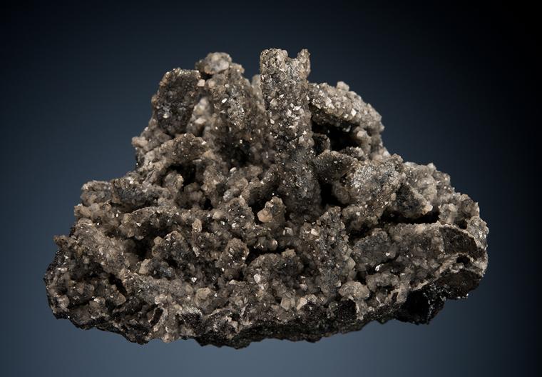 SMITHSONITE on TENNANTITE after CHALCOCITE